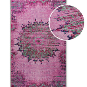 {"class" => "product-thumbnails__image", "alt" => "Detailaufnahme des Vintage-Badteppichs Healing in Violett-Bunt mit vergrößerter Ansicht des Mandala-Musters."}