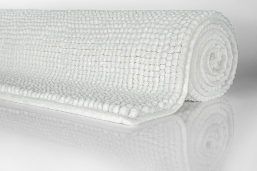 Badteppich Weiß "Balu" WECONhome Basics