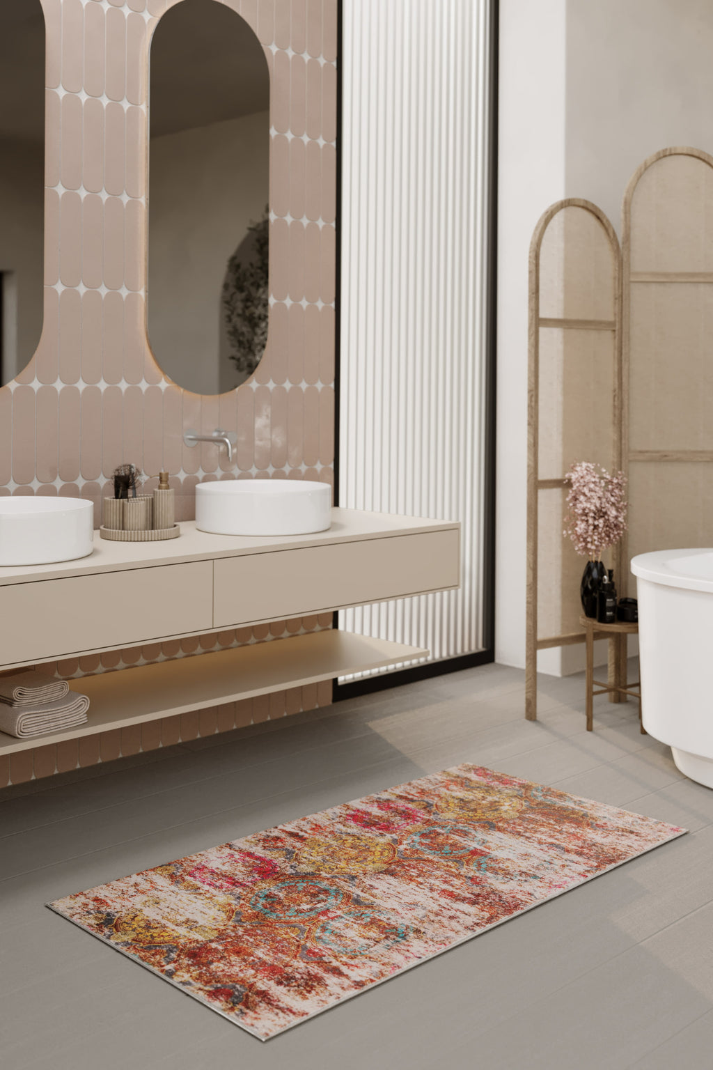 Badteppich Bunt "Beach Front" WECONhome