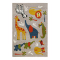 Kinderteppich Sand Beige meliert "Benny & Friends" Smart Kids