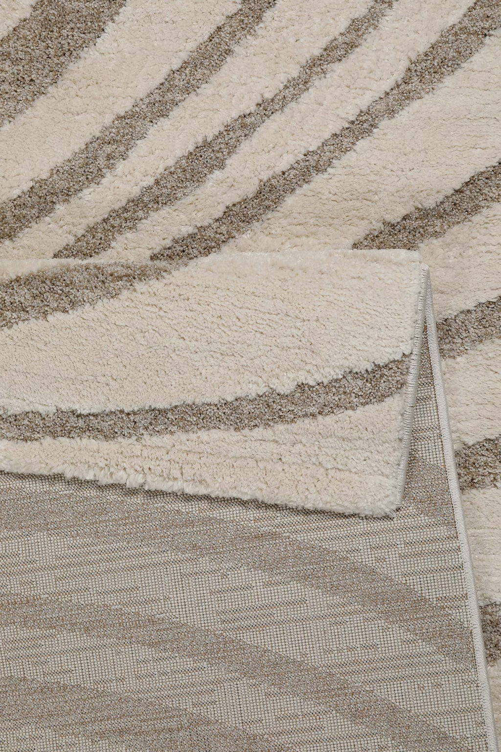Kurzflor Teppich Creme Beige "Björn" WECONhome