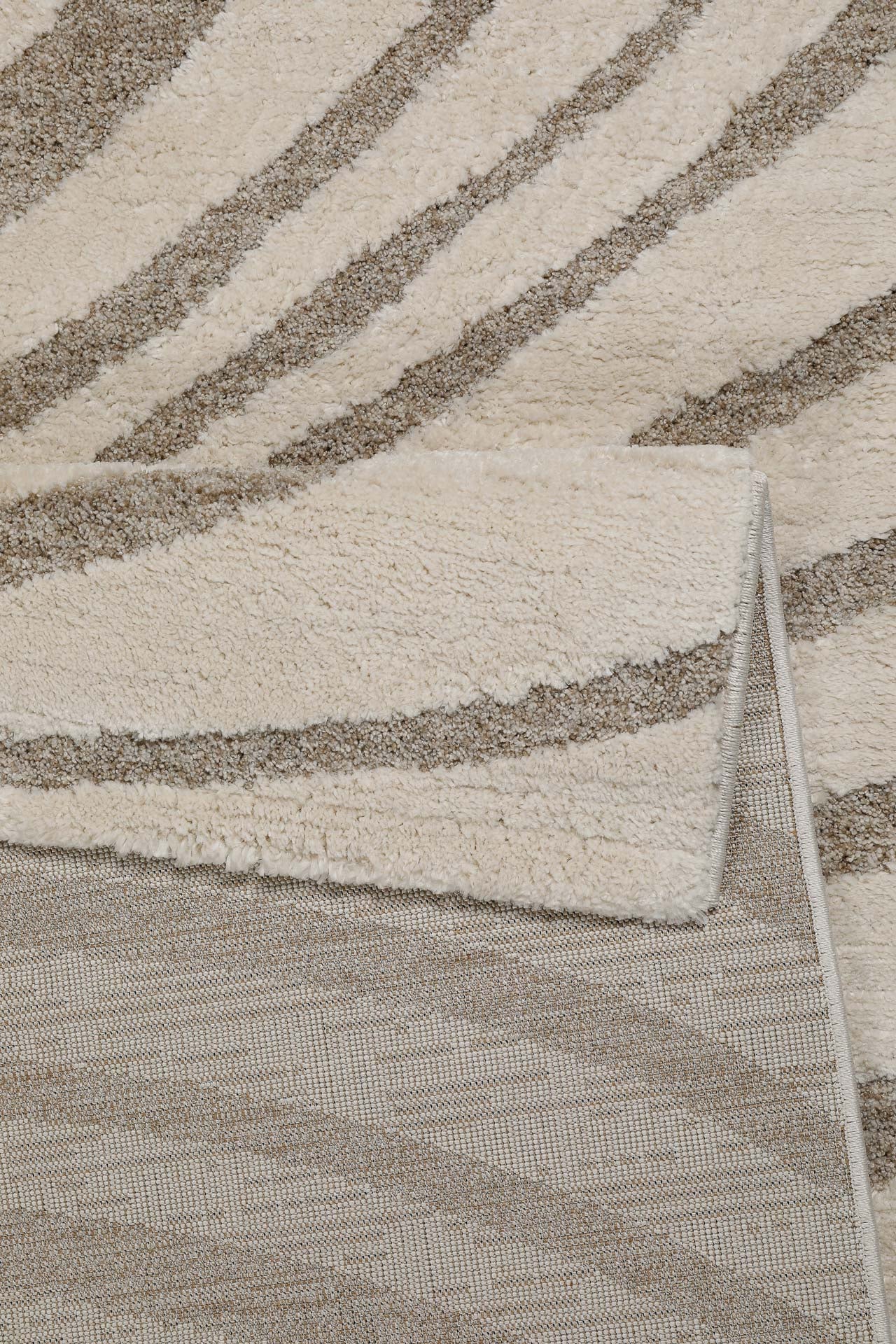 Kurzflor Teppich Creme Beige "Björn" WECONhome