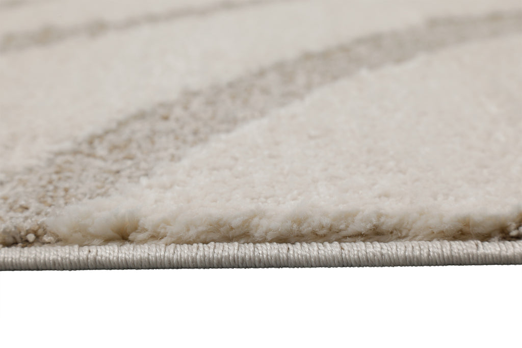 Kurzflor Teppich Creme Beige "Björn" WECONhome
