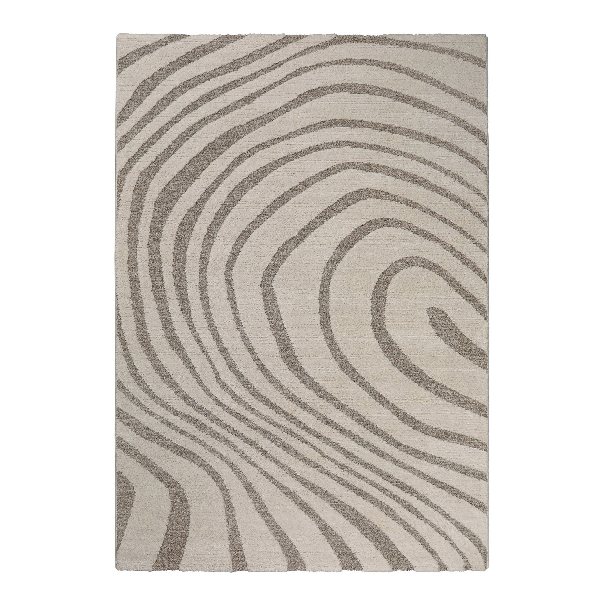 Kurzflor Teppich Creme Beige "Björn" WECONhome