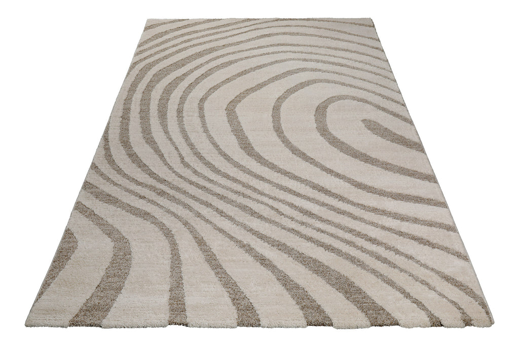 Kurzflor Teppich Creme Beige "Björn" WECONhome