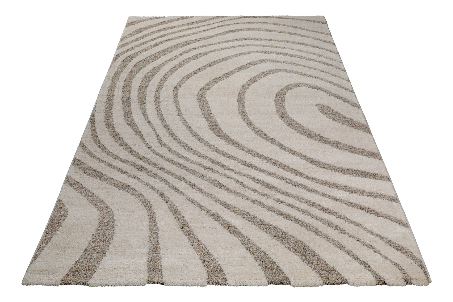 Kurzflor Teppich Creme Beige "Björn" WECONhome