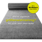Buhai Läufer grau mit Text bis zu 30m lang