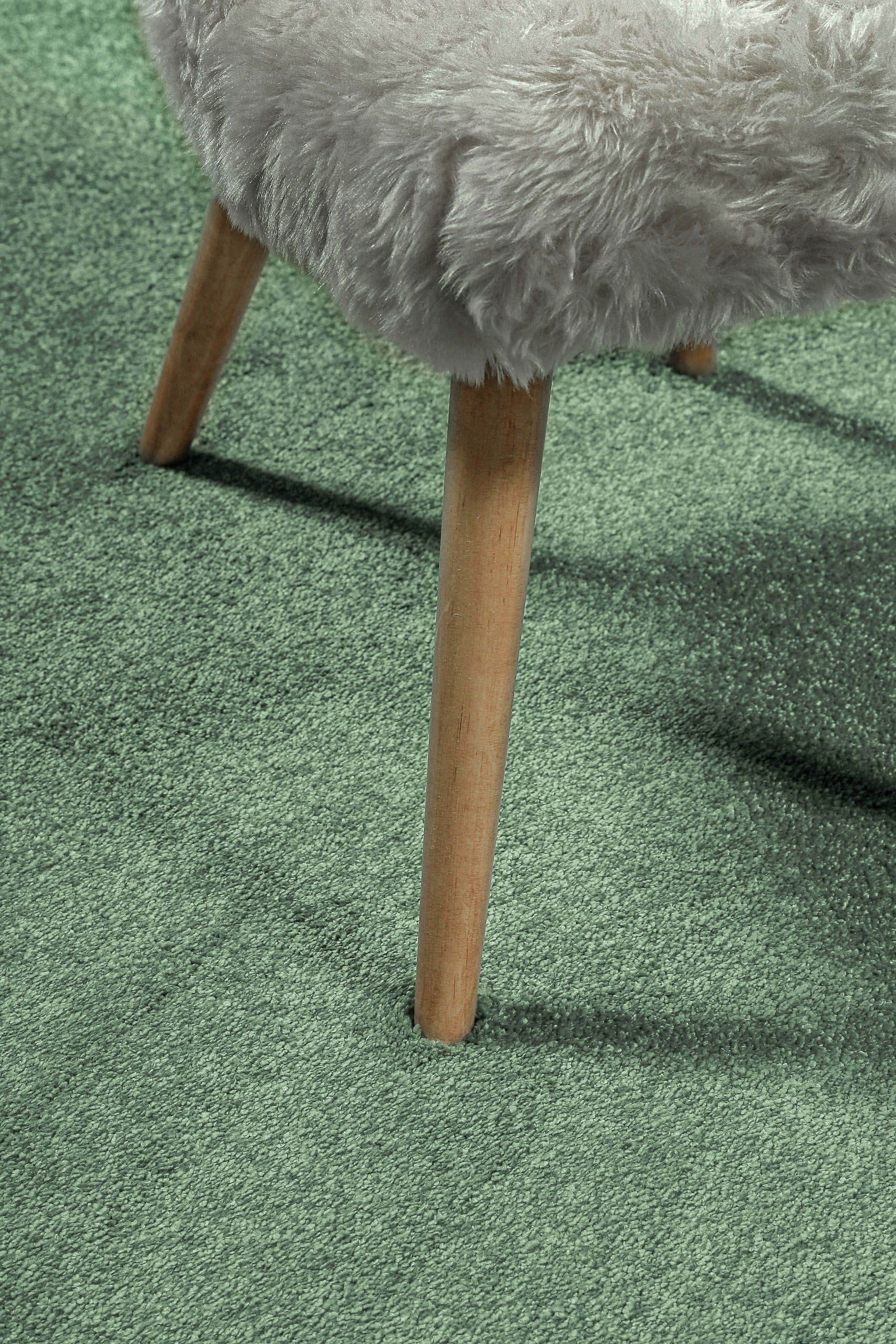 Esprit Teppich Mint Grün Kurzflor soft und weich "Campus"