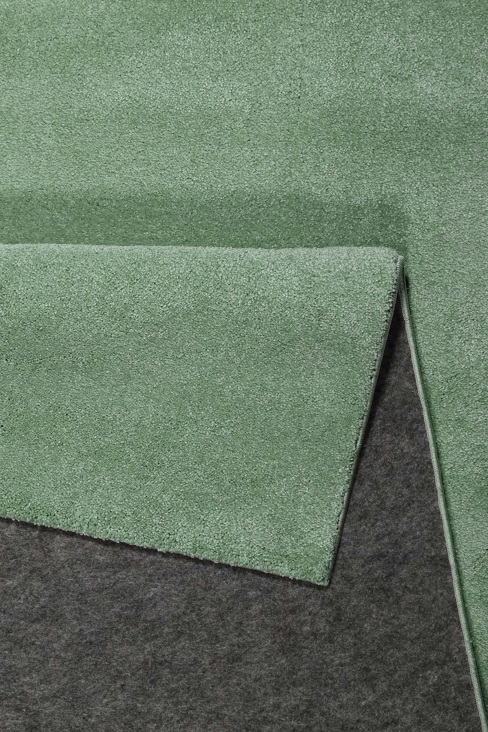 Esprit Teppich Mint Grün Kurzflor soft und weich "Campus"