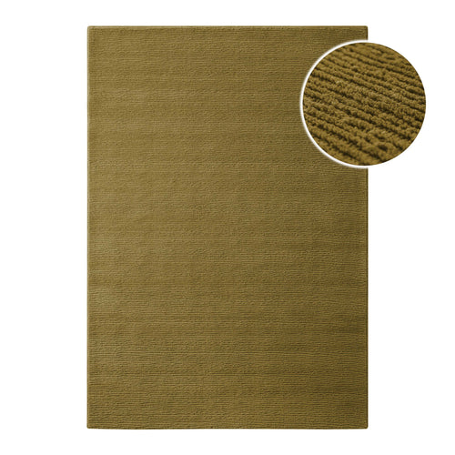 Kurzflor Teppich Castello One Blass Grün