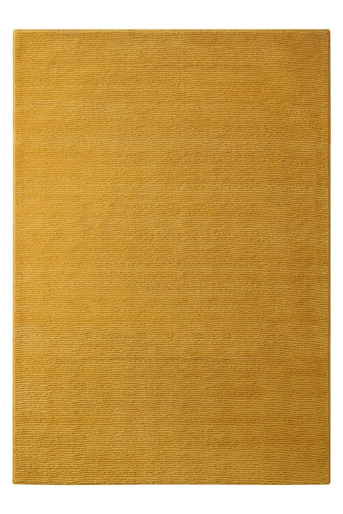 Kurzflor Teppich Castello One Gelb