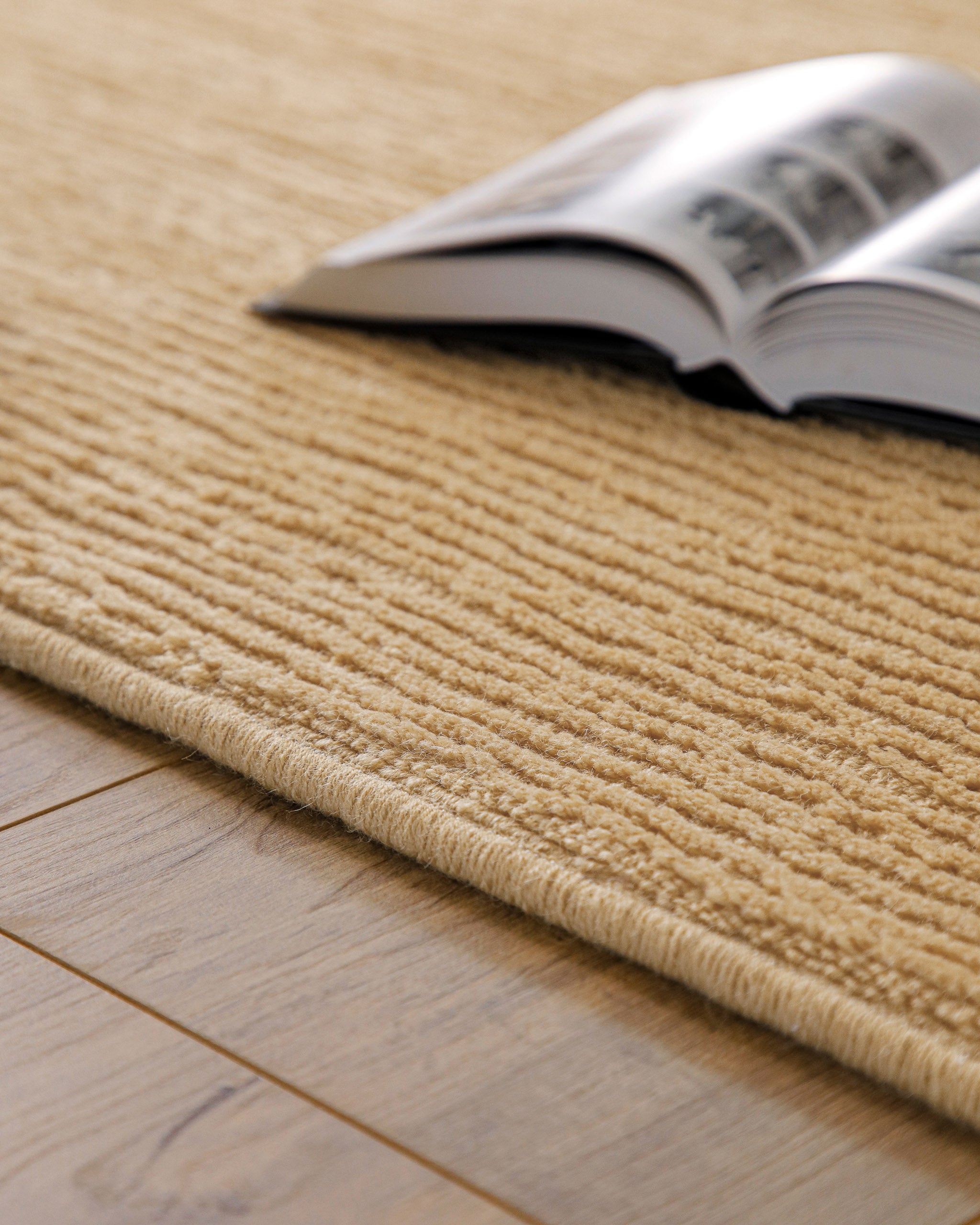 Kurzflor Teppich Castello One Sand Beige