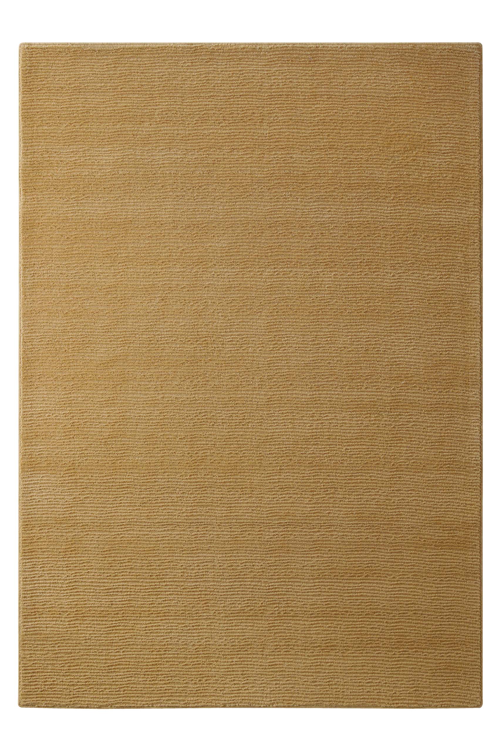 Kurzflor Teppich Castello One Karamell