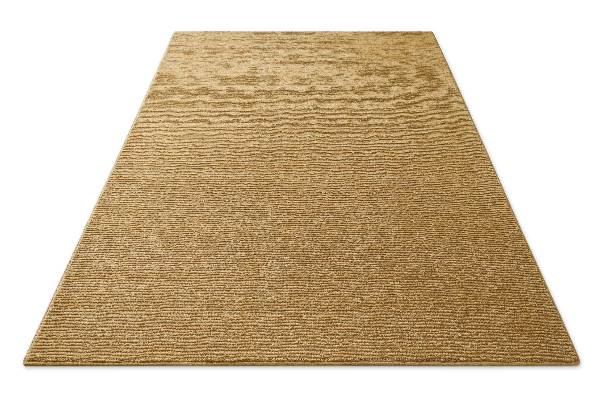 Kurzflor Teppich Castello One Karamell