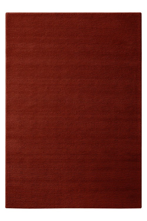 Kurzflor Teppich Castello One Purpur Rot