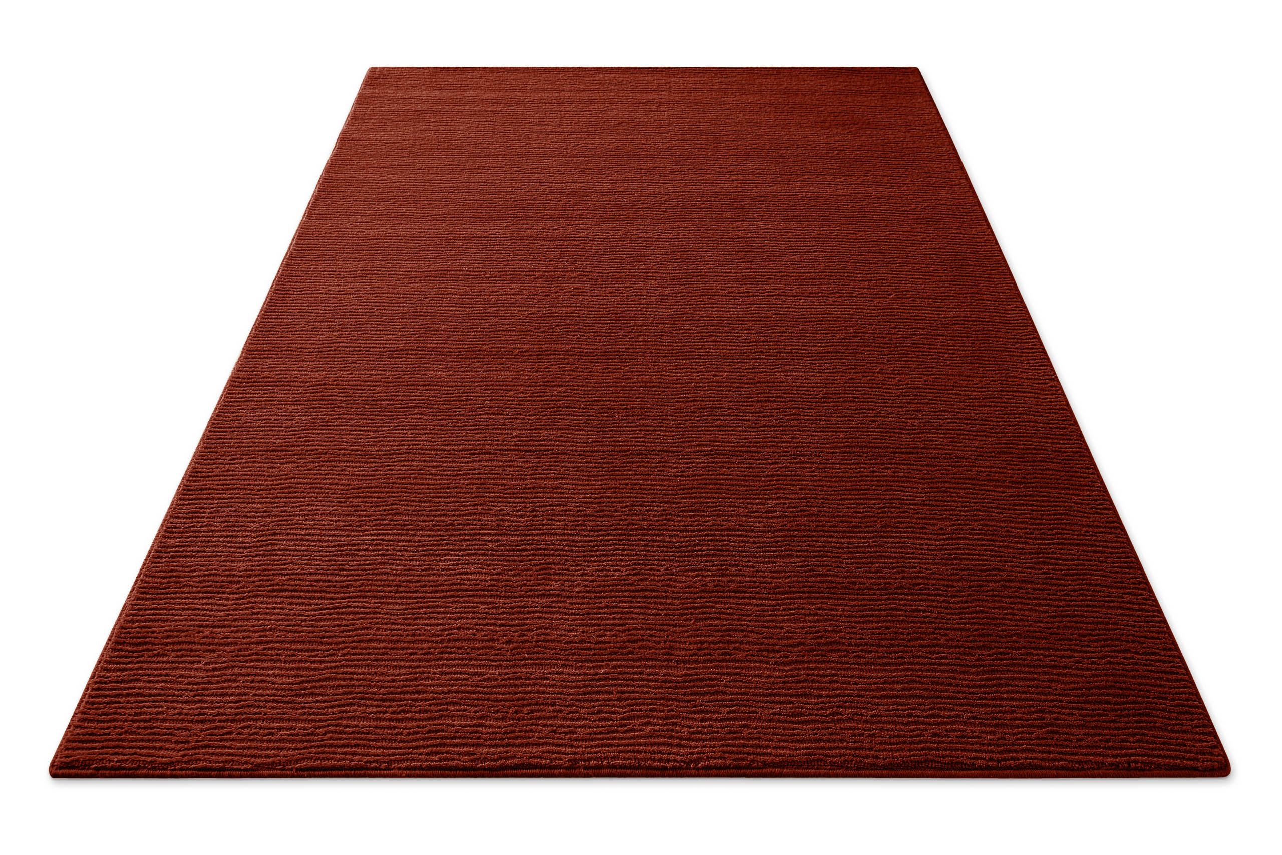 Kurzflor Teppich Castello One Purpur Rot