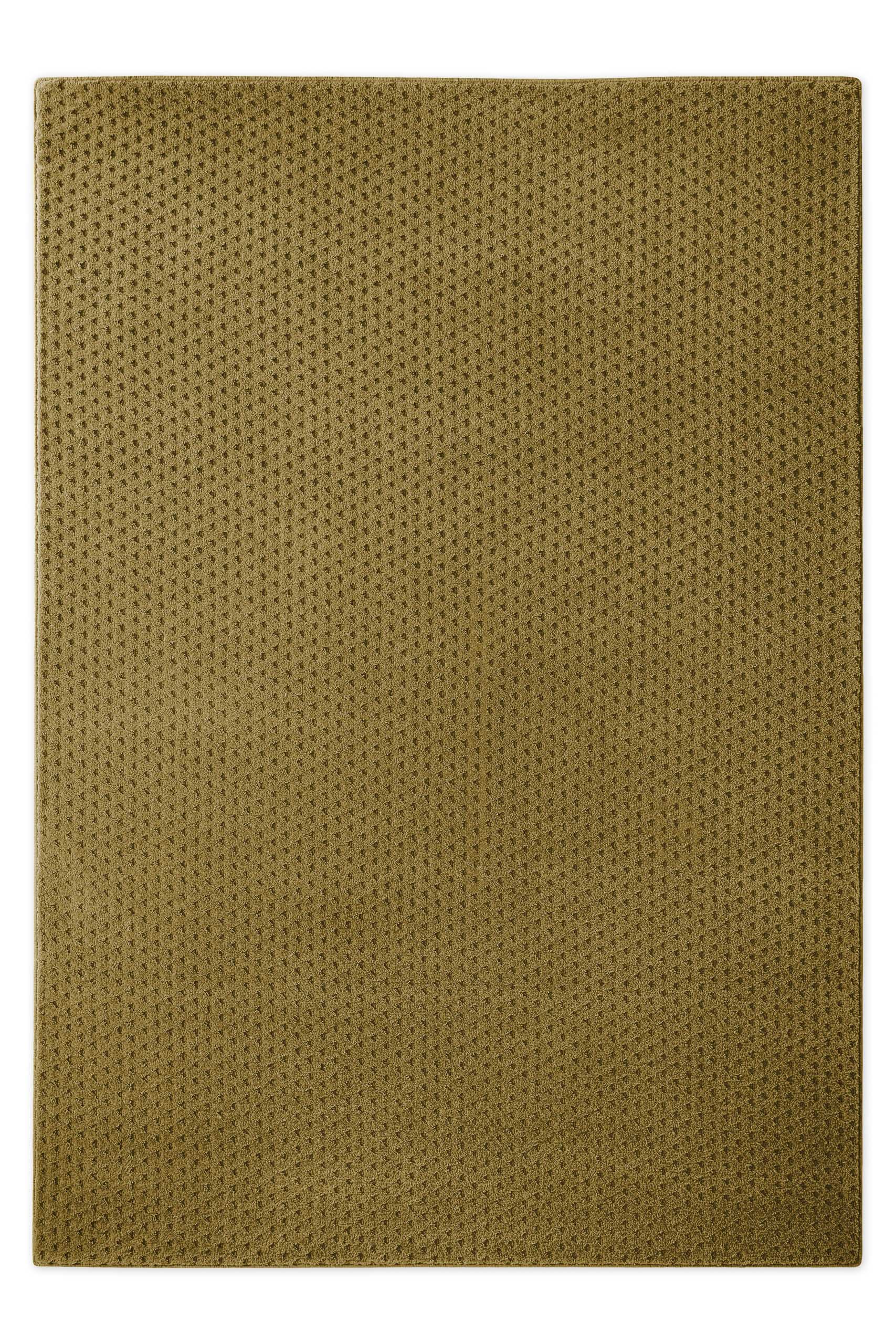 Kurzflor Teppich Castello Three Blass Grün