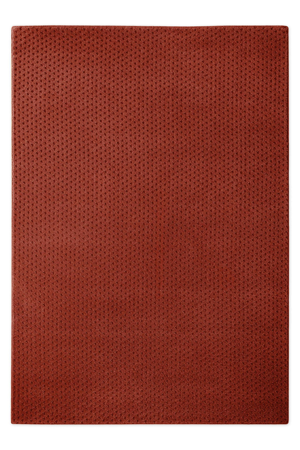 Kurzflor Teppich Castello Three Kamin Rot