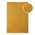 Kurzflor Teppich Castello Three Gelb