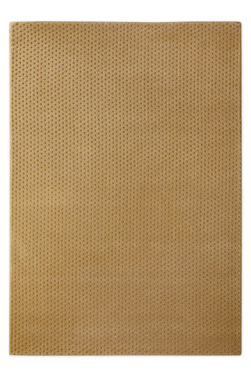 Kurzflor Teppich Castello Three Karamell
