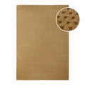 Kurzflor Teppich Castello Three Karamell