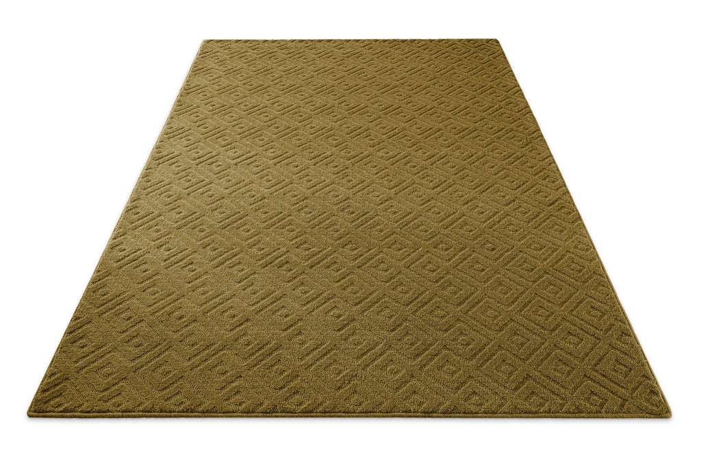 Kurzflor Teppich Castello Two Blass Grün