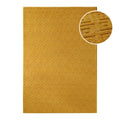 Kurzflor Teppich Castello Two Gelb
