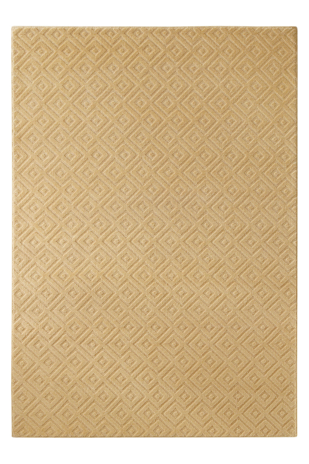 Kurzflor Teppich Castello Two Sand Beige