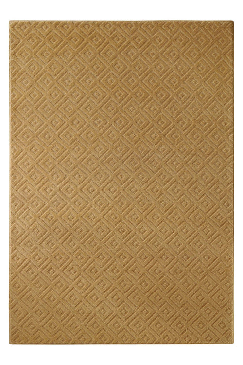 Kurzflor Teppich Castello Two Karamell