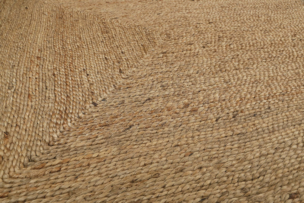 "Collins" Jute-Teppich – schwer, klar, handgewebt