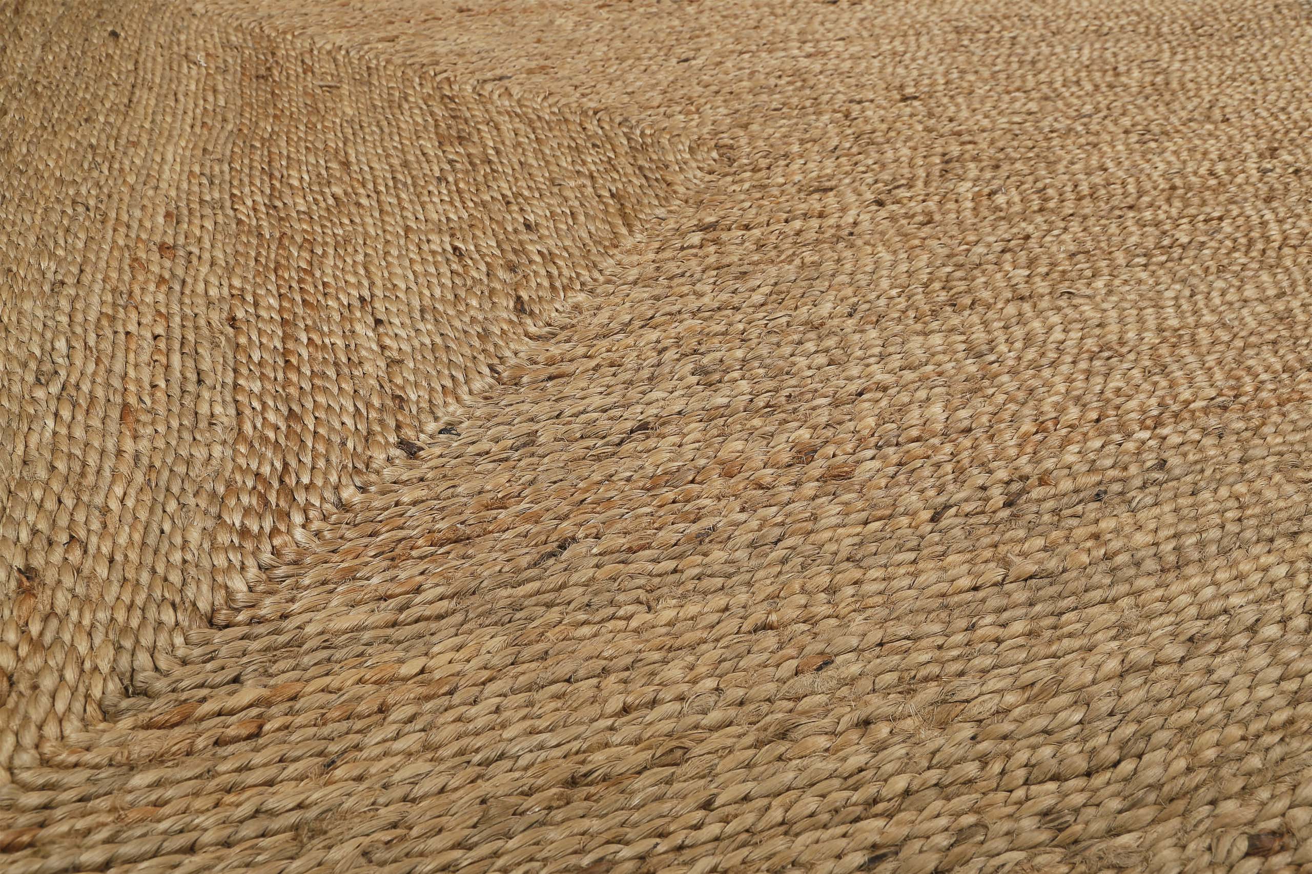 "Collins" Jute-Teppich – schwer, klar, handgewebt
