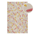Kinderteppich aus Schurwolle Beige Multi "Confetti 2.0" Smart Kids