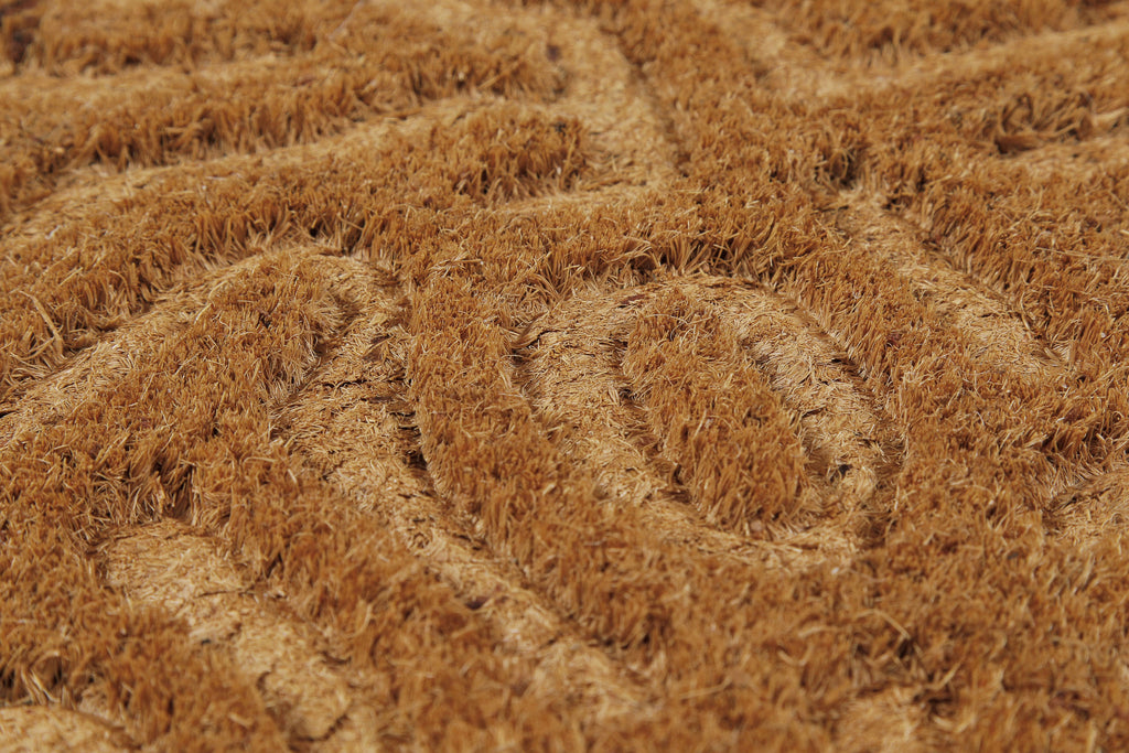 Fußmatte aus Kokosfaser Natur "Desert Doodle" WECONhome