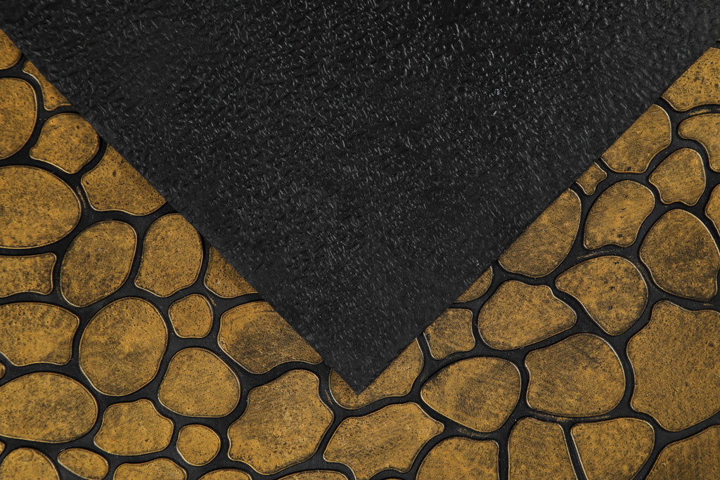 Fußmatte aus Gummi Gold Braun "Desert Pebble" WECONhome
