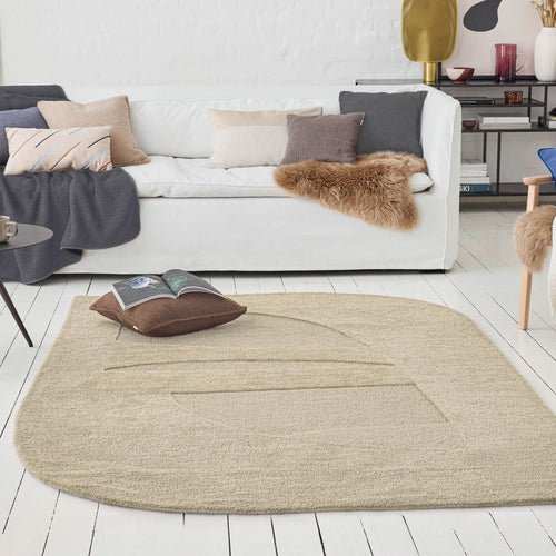 Kurzflorteppich Dodo Beige
