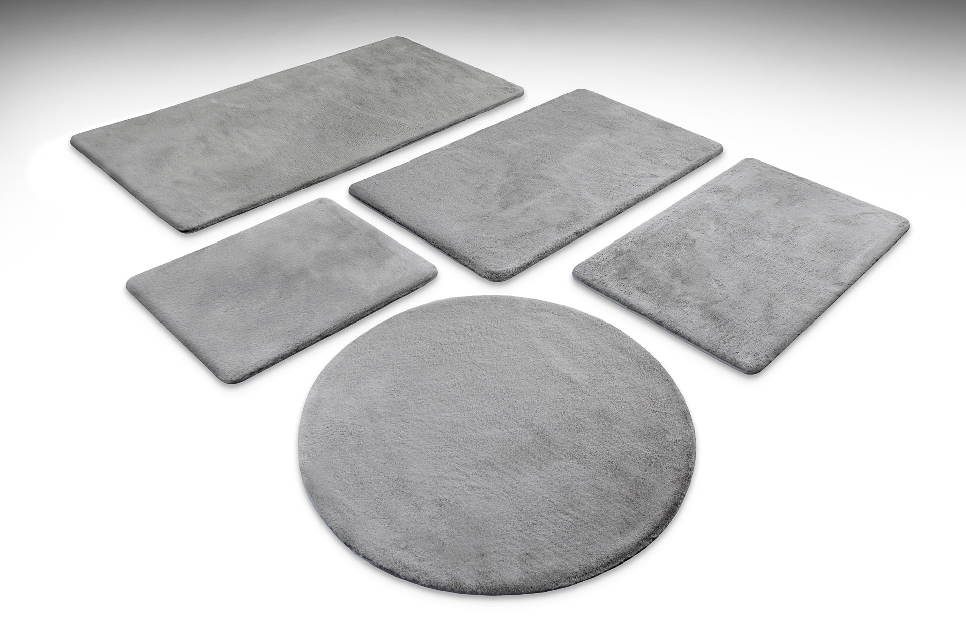 Badteppich Grau "Emil" WECONhome Basics
