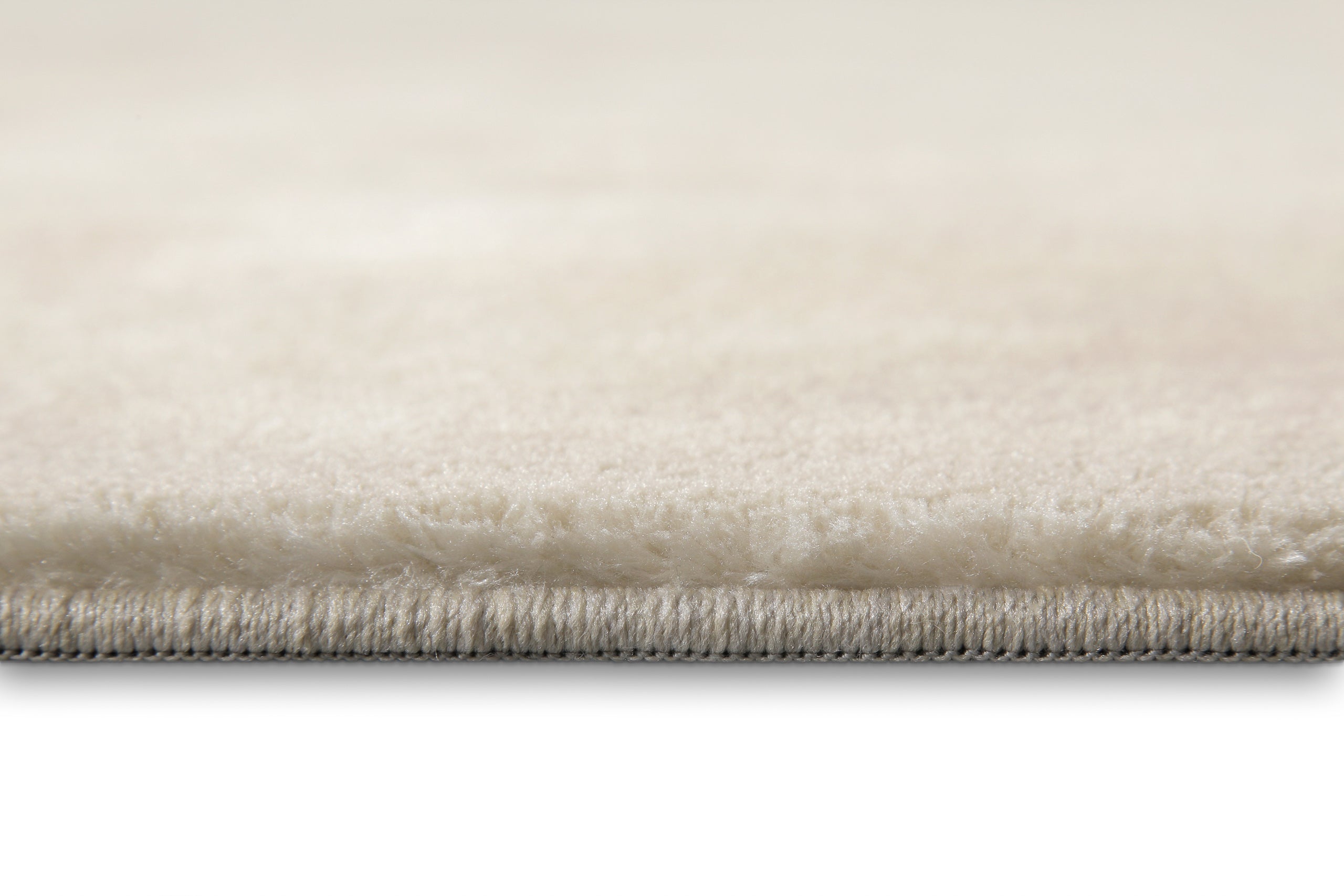 Weicher Hochflor Teppich Creme Beige "Eriksson" WECONhome