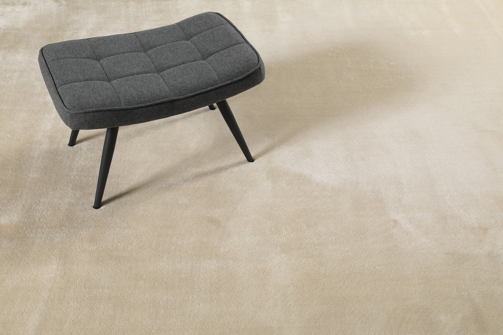Weicher Hochflor Teppich Creme Beige "Eriksson" WECONhome