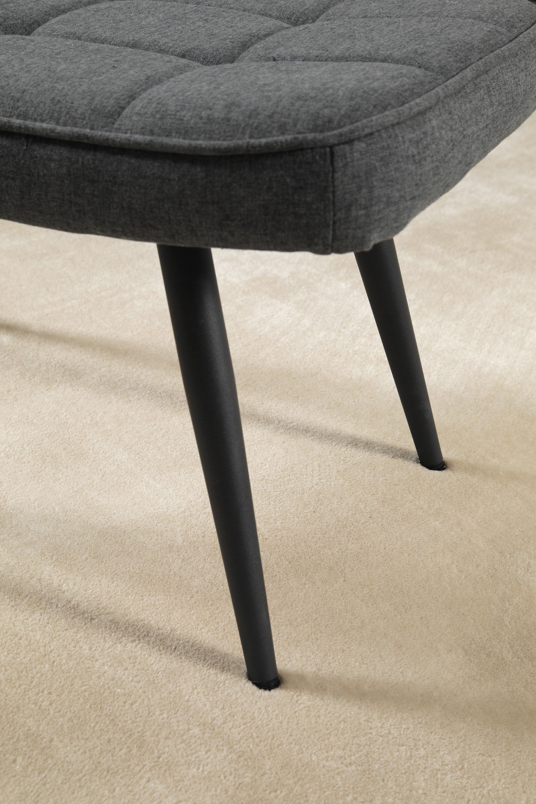 Weicher Hochflor Teppich Creme Beige "Eriksson" WECONhome