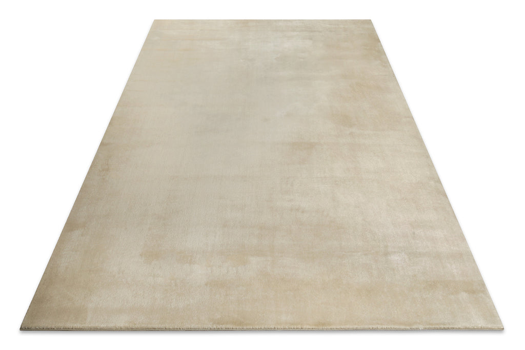 Weicher Hochflor Teppich Creme Beige "Eriksson" WECONhome