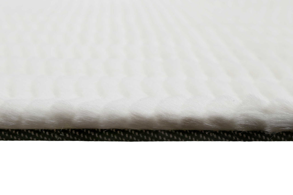 Esprit Kunstfell Teppich Weiß und sehr flauschig Hochflor "Alice Beach"