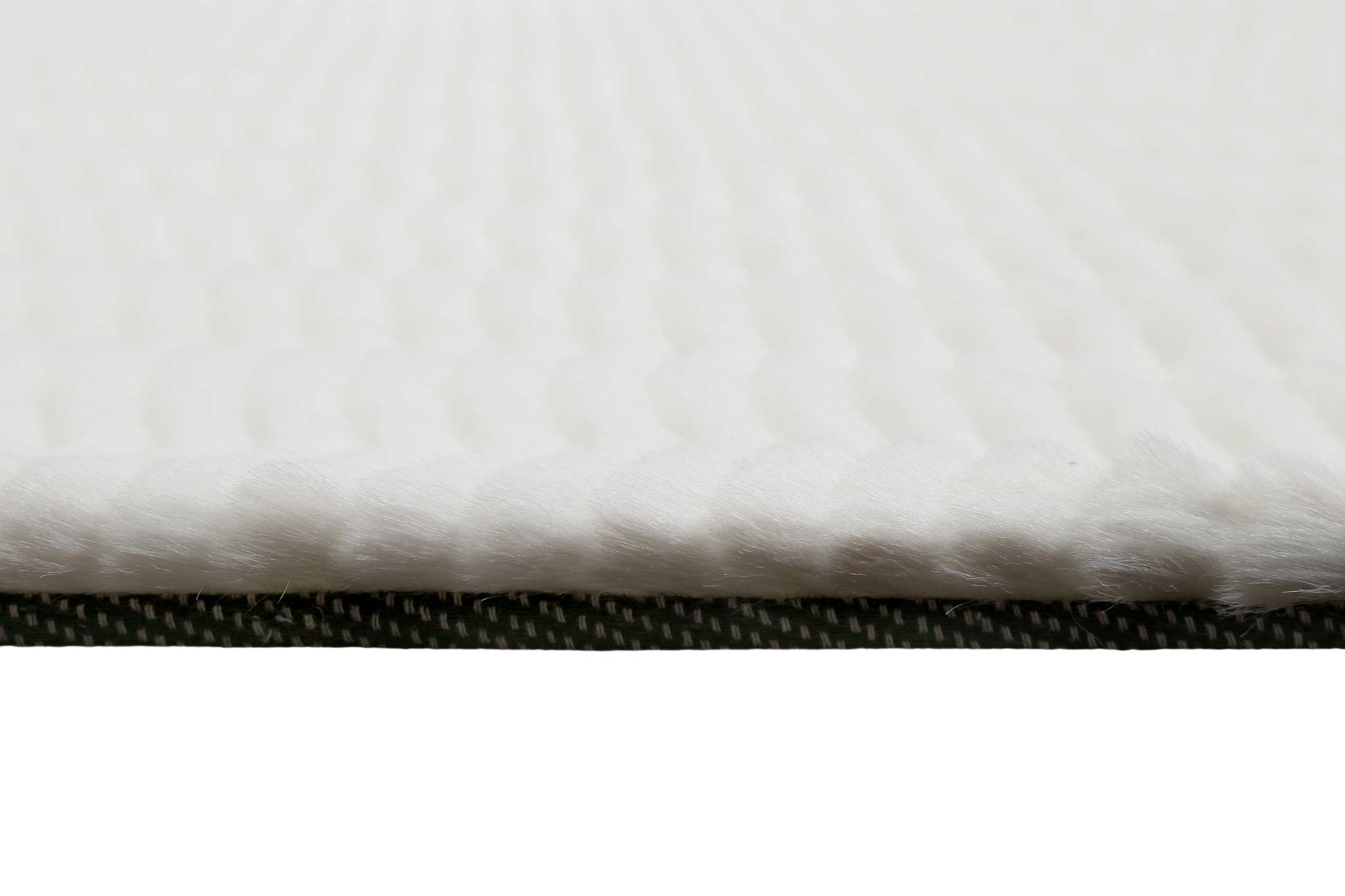 Esprit Kunstfell Teppich Weiß und sehr flauschig Hochflor "Alice Beach"