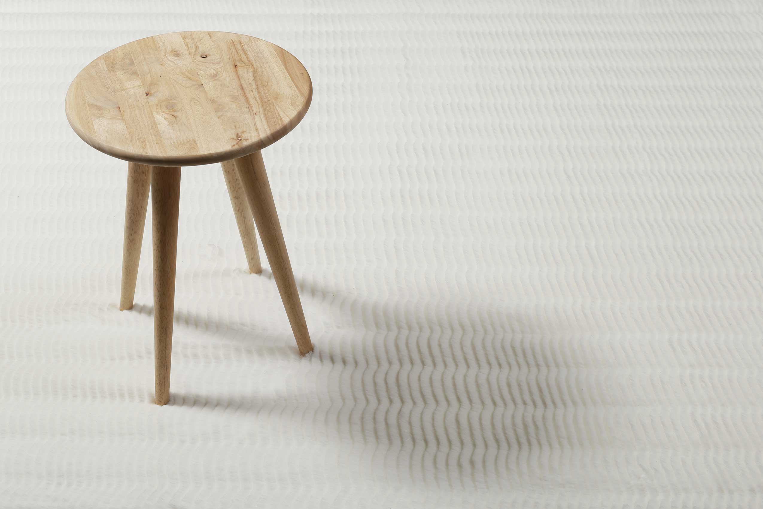 Esprit Kunstfell Teppich Weiß und sehr flauschig Hochflor "Alice Beach"