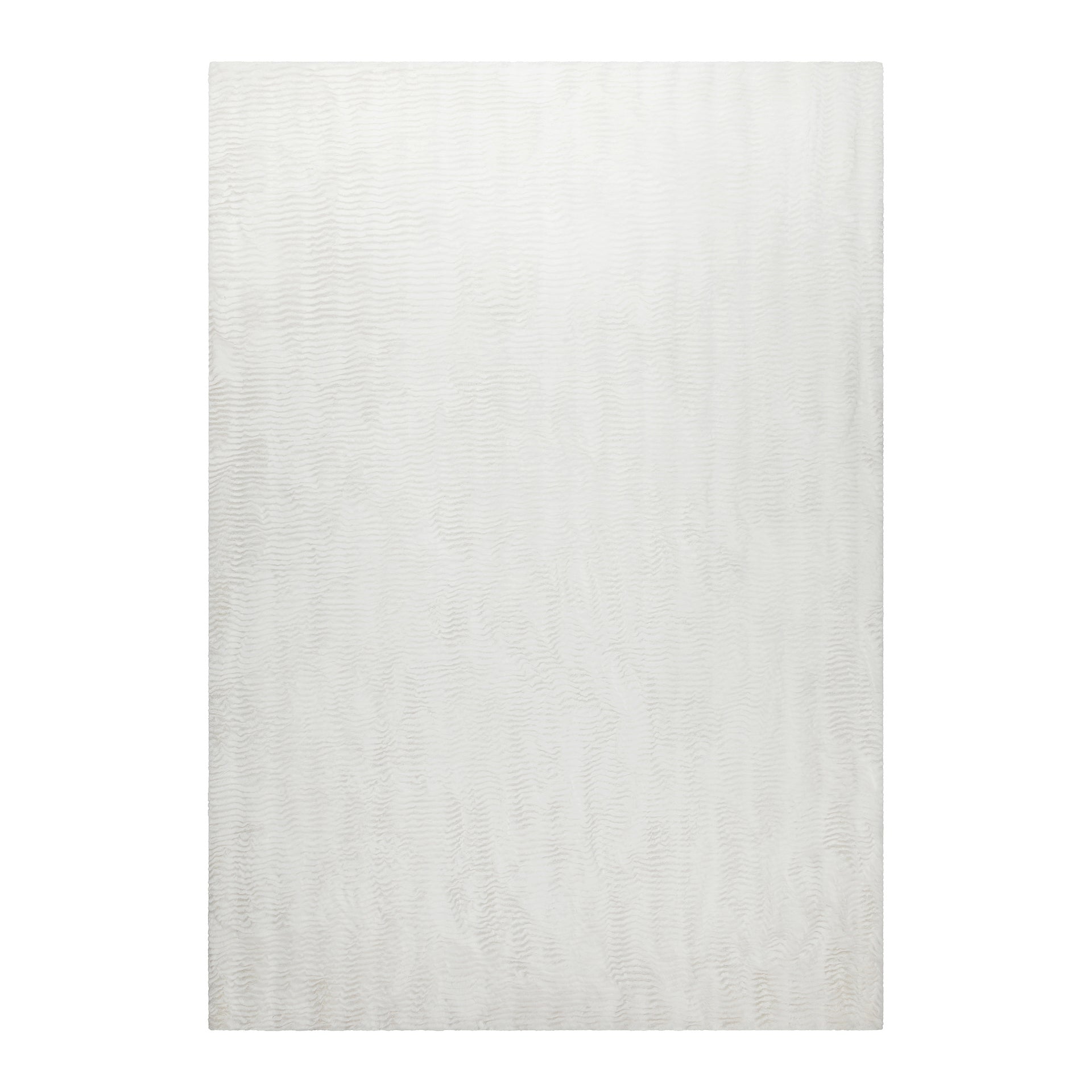 Esprit Kunstfell Teppich Weiß und sehr flauschig Hochflor "Alice Beach"