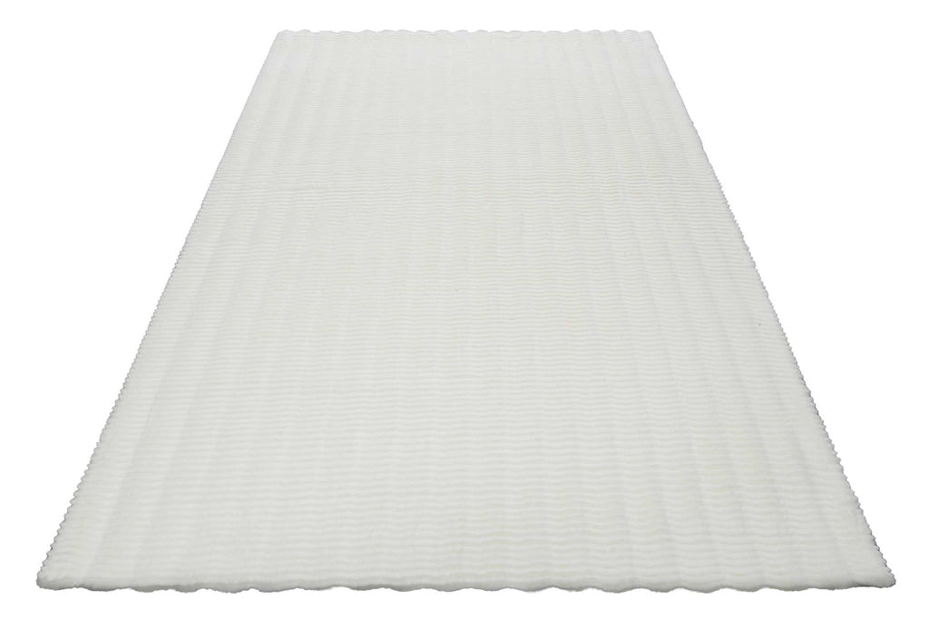 Esprit Kunstfell Teppich Weiß und sehr flauschig Hochflor "Alice Beach"