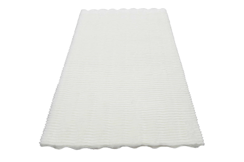 Esprit Kunstfell Teppich Weiß und sehr flauschig Hochflor "Alice Beach"