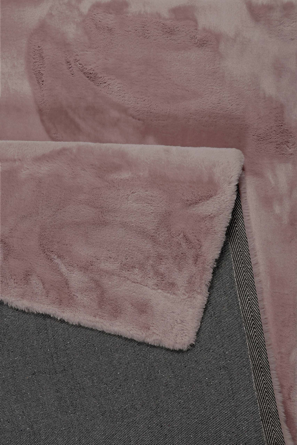 Esprit Kunstfell Teppich Altrosa und sehr flauschig Hochflor "Alice"