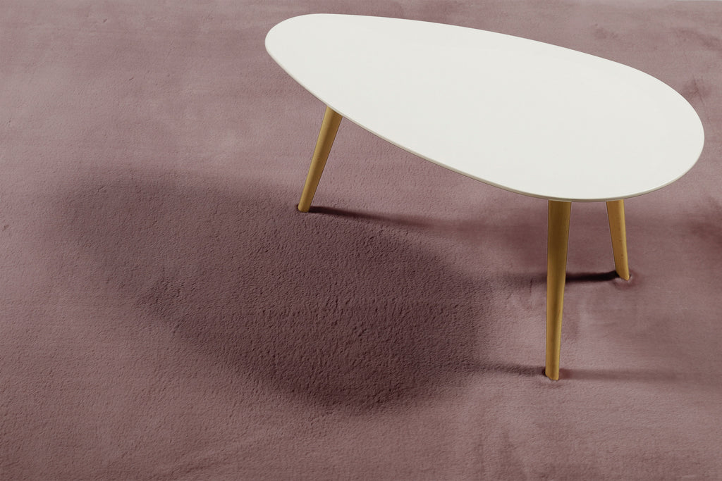 Esprit Kunstfell Teppich Altrosa und sehr flauschig Hochflor "Alice"