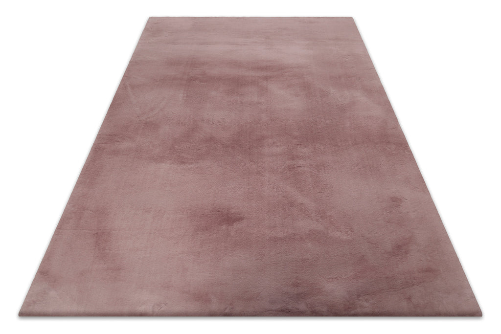 Esprit Kunstfell Teppich Altrosa und sehr flauschig Hochflor "Alice"