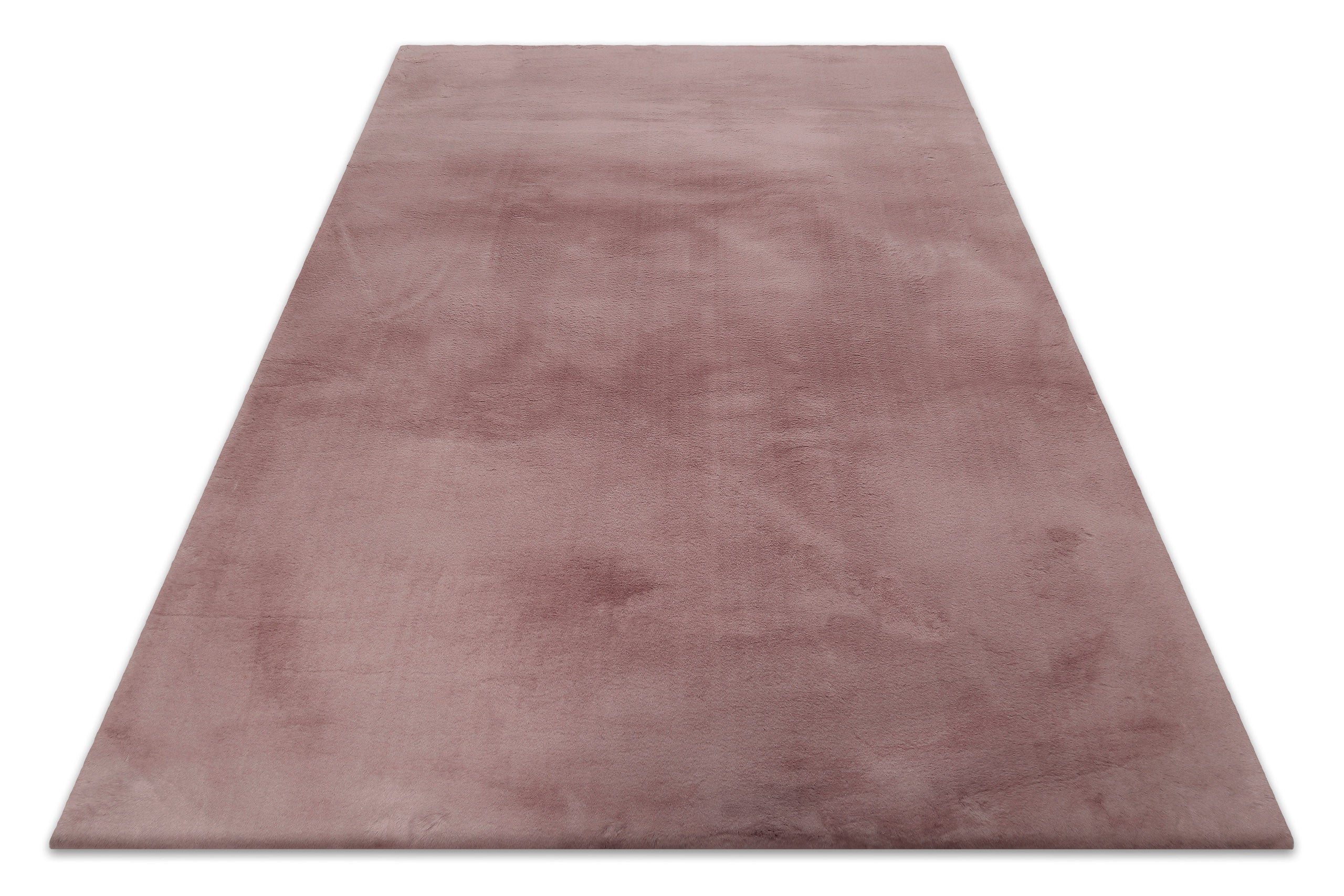 Esprit Kunstfell Teppich Altrosa und sehr flauschig Hochflor "Alice"